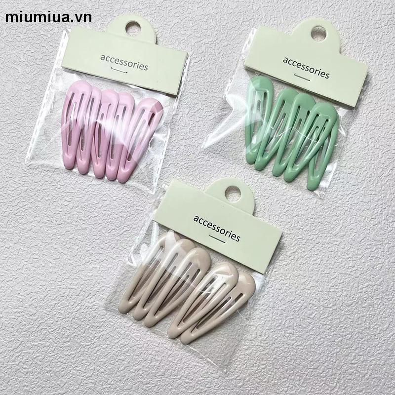 Miumiua🔮Set 5 KẹP TóC NhiềU MàU Dễ Thương Cho Nữ