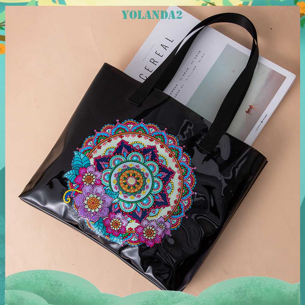 Túi Tote Đựng Tranh Đính Đá Thủ Công Dành Cho Nữ