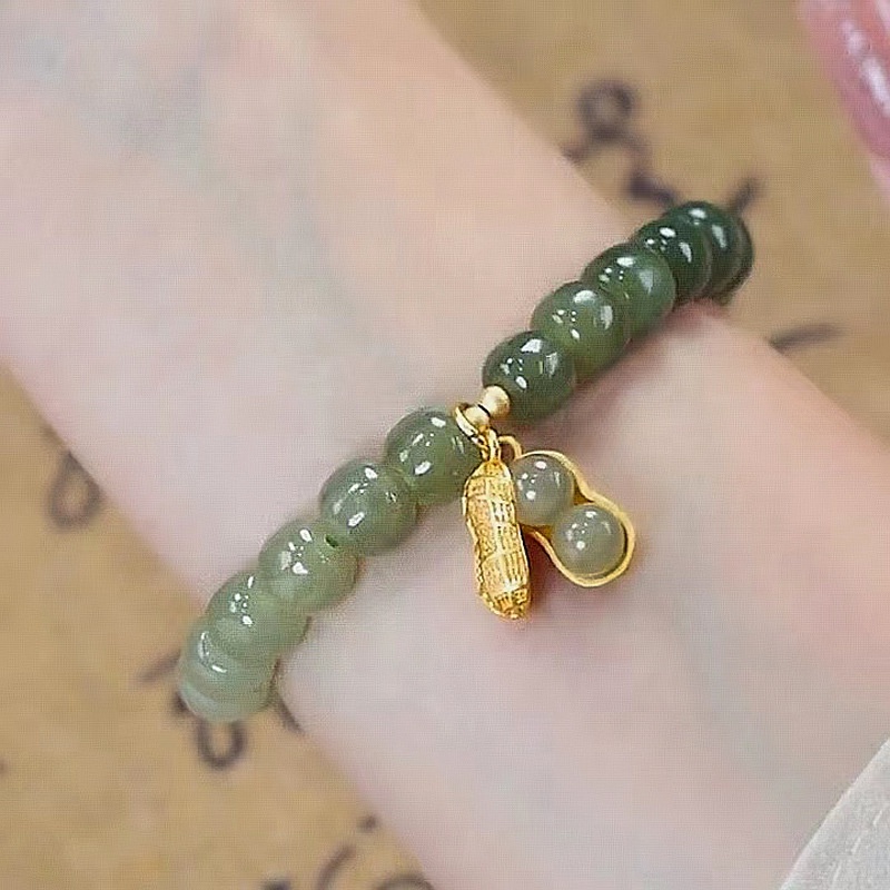 Vòng Tay Vàng 18k May Mắn Màu Gradient Thời Trang