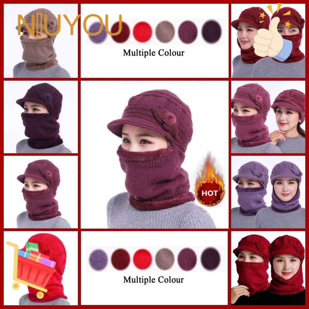 Mũ Trùm Đầu Bảo Vệ Tai Plus Dày Dặn Thời Trang Mùa Đông Cho Nữ
