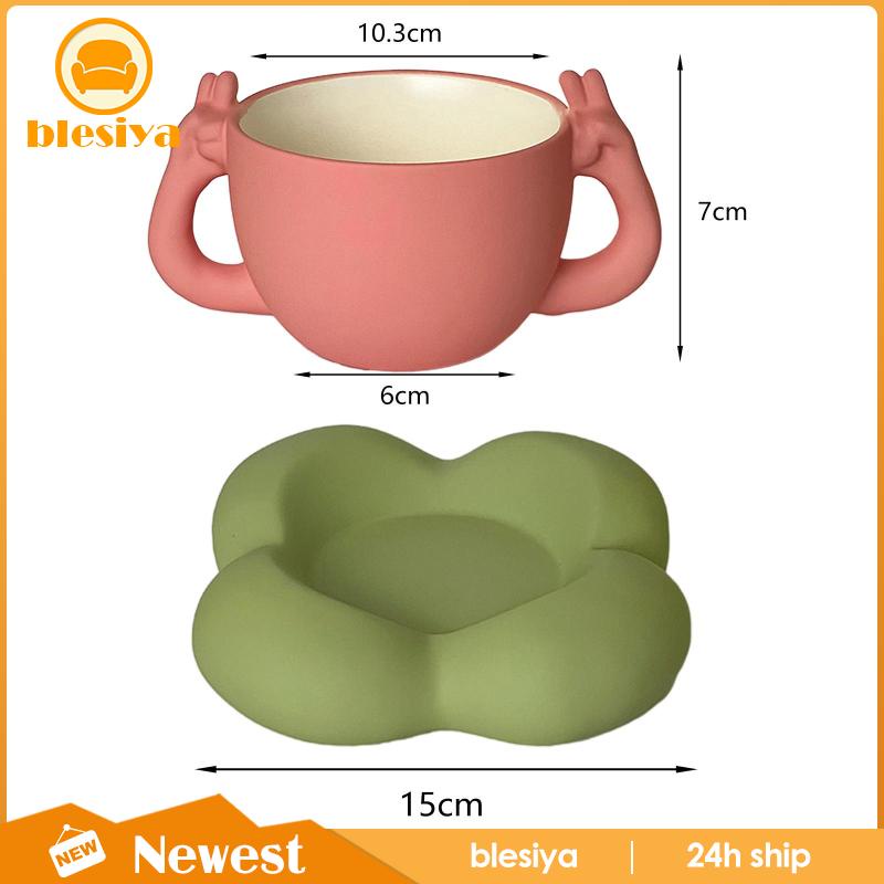 Cốc Sứ Uống Nước / Trà Sữa / Cà Phê Thiết Kế Độc Đáo Tiện Dụng Cho Gia Đình