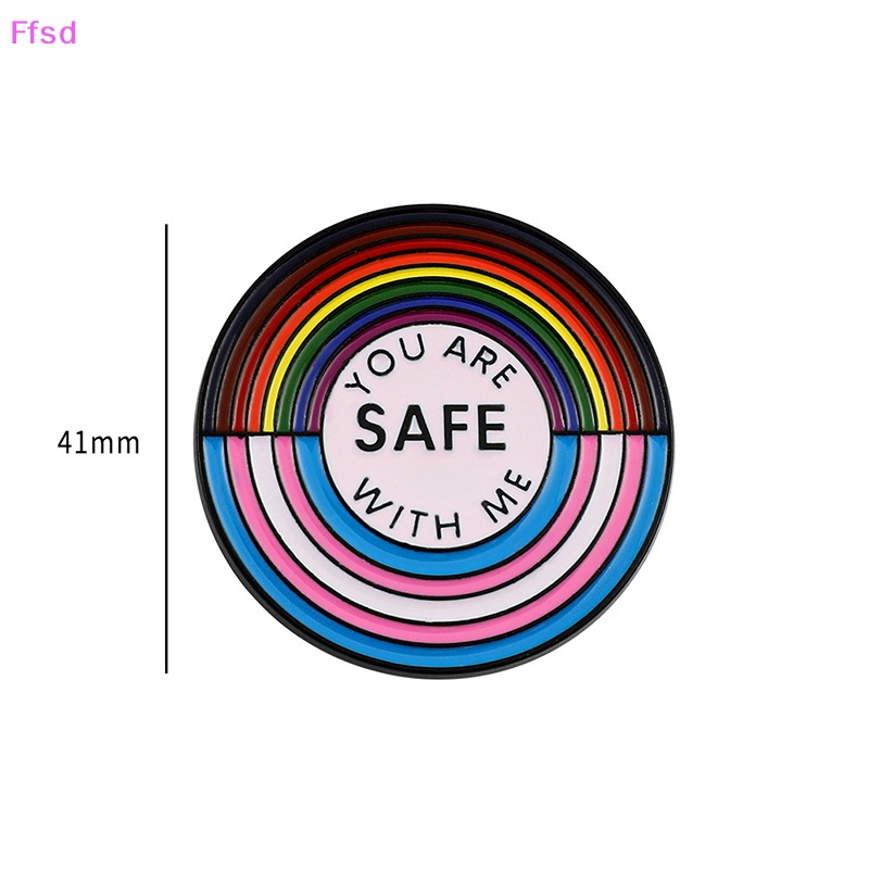 {Ffsd} Ghim Cài Áo Ba Lô / Túi Xách Bằng Hợp Kim Tráng Men Họa Tiết Mưa Sáng Tạo