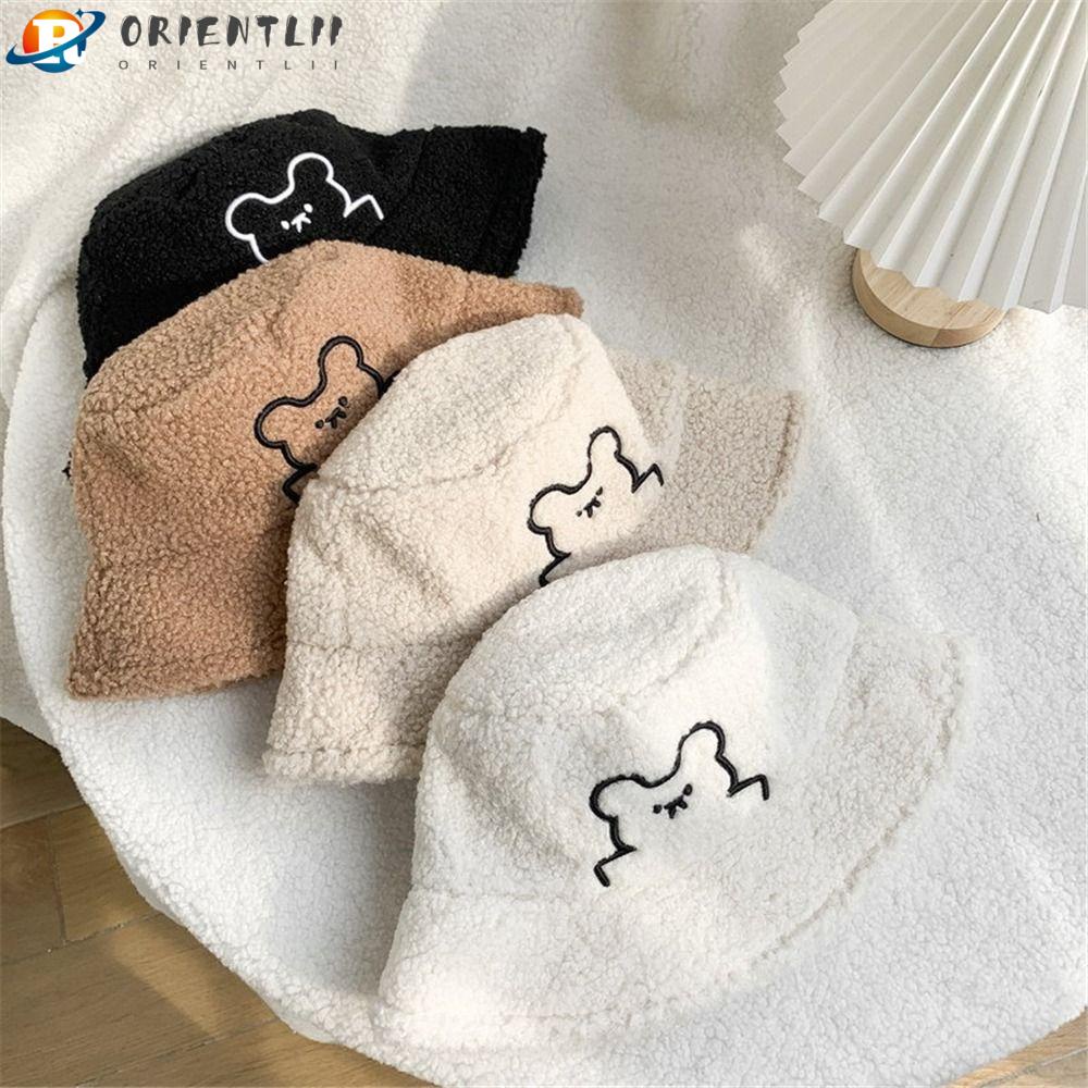 Mũ Bucket Panama Chống Nắng Thời Trang Mùa Đông Ấm Áp