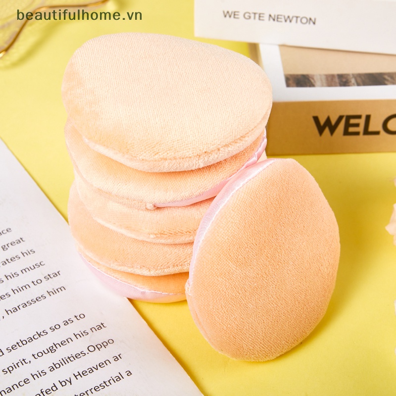 1 Mút Trang Điểm Siêu Mềm Hình Tròn Cỡ Lớn Chất Lượng Cao