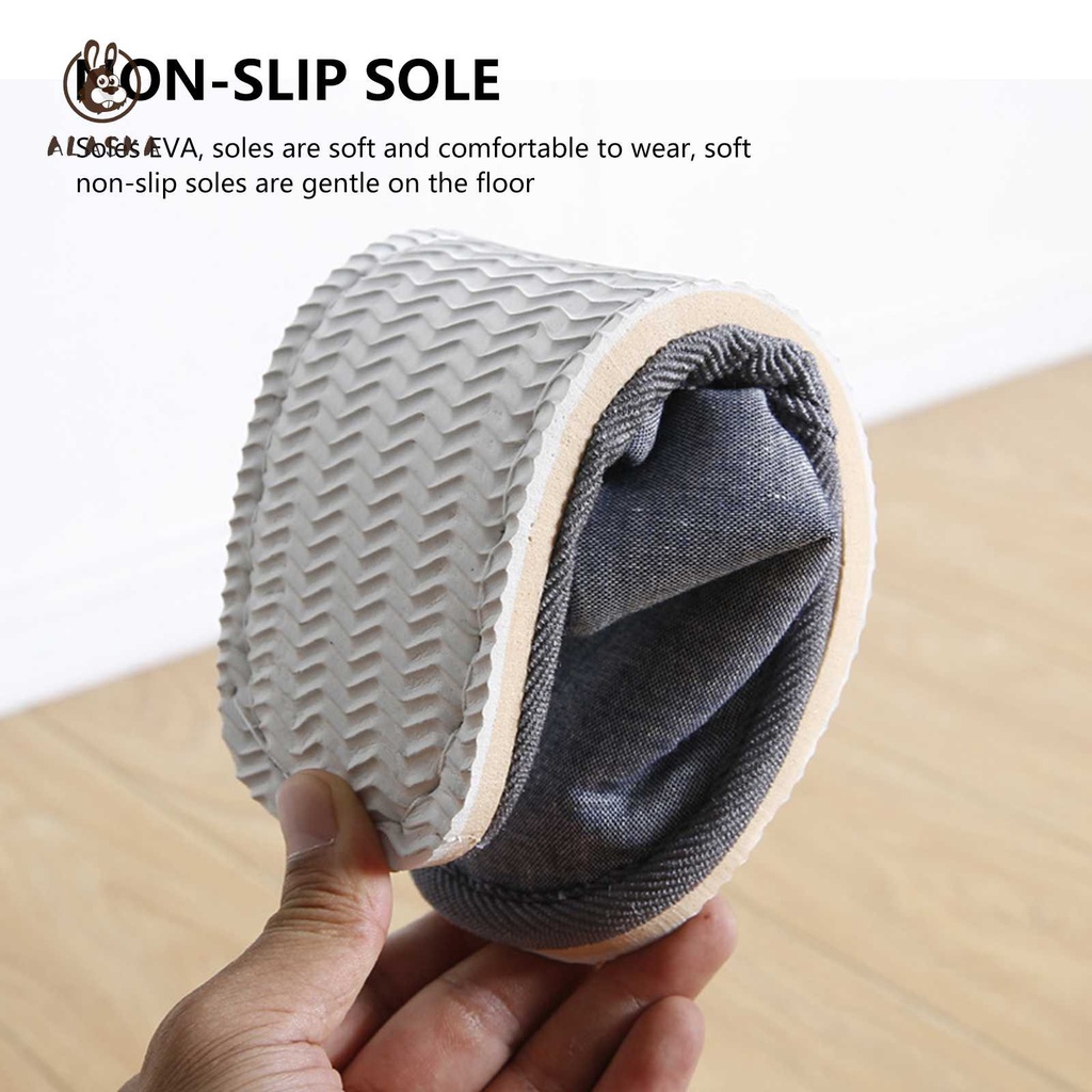 Dép Bít Mũi Bằng Sợi Polyester Phong Cách Retro Có Thể Giặt Và Tái Sử Dụng