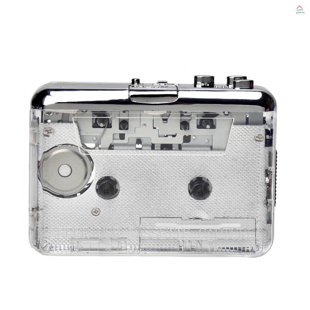 Máy Nghe Nhạc Băng Cassette TON010 Sang MP3 MP3 Kèm Bộ Chuyển Đổi Âm Thanh AUX Đầu Vào 3.5mm Nhỏ Gọn Tương Thích Với PC Laptop