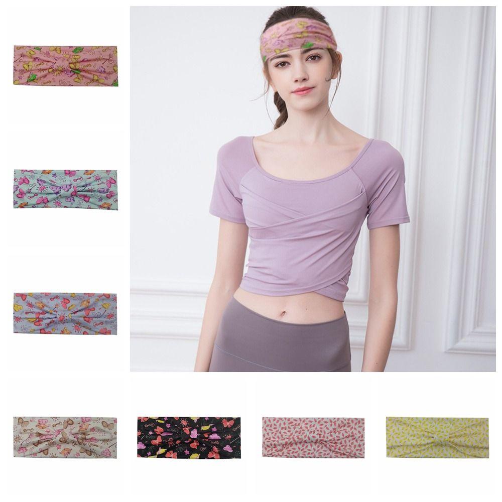 Băng Đô Thể Thao Bản Rộng Chống Trượt Thấm Hút Mồ Hôi