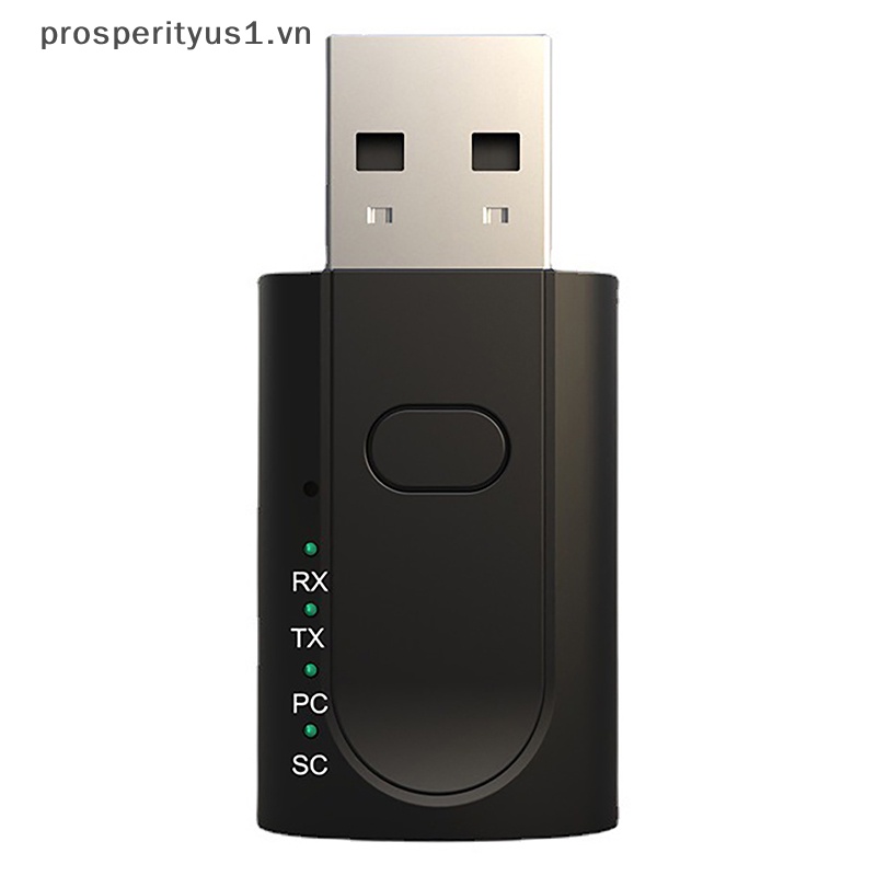 Usb Thu Phát Tín Hiệu Bluetooth 5.1 4 Trong 1 Cho TV / Máy Tính / Xe Hơi Chuyên Nghiệp 1 [VN]