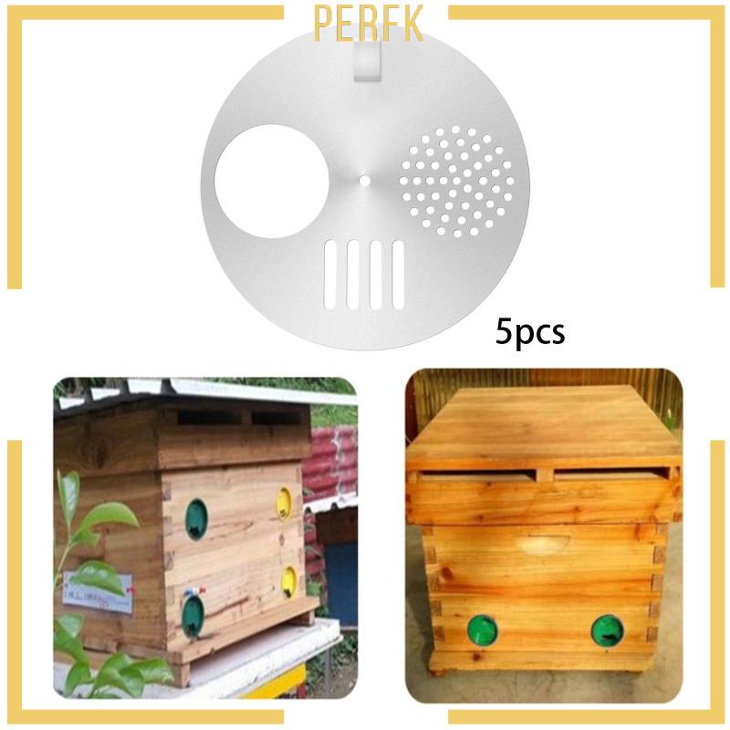 Set 5 Khung Kim Loại Bảo Vệ Cửa Hộp Đựng Ong Tiện Dụng