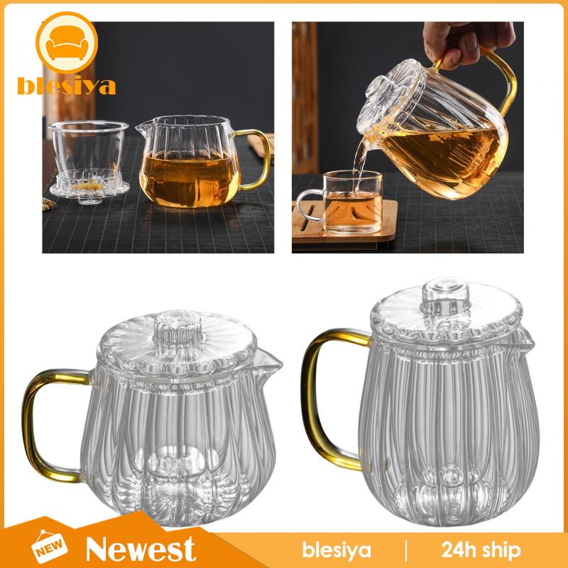 Bình Thủy Tinh Đựng Trà / Cà Phê Dung Tích Lớn Có Nắp Siêu Bền