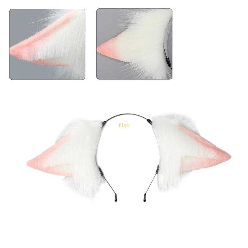 Flgo Băng Đô Tai Cừu Nhồi Bông Đáng Yêu Dành Cho Nữ