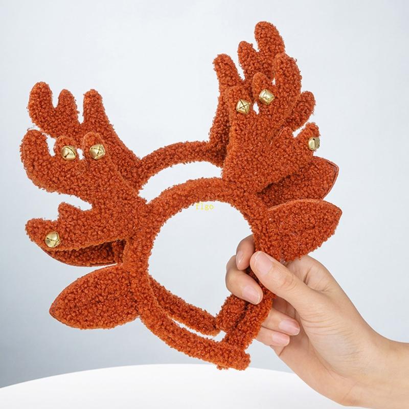 Băng Đô Cài Tóc Rửa Mặt Thân Thiện Với Da Hình Sừng Hươu Cho Nữ