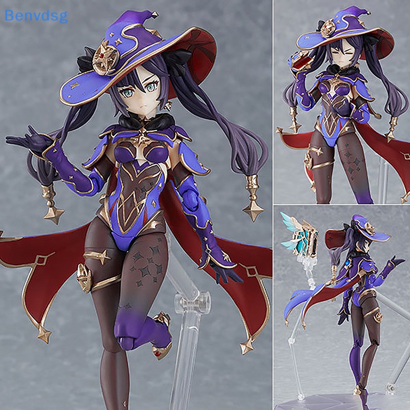 1 Chiếc 15cm Figma Benvdsg > 1Pc 15cm Figma #Mô Hình Nhân Vật Anime Mona Phản Quang 548 Genshin Impact Mona