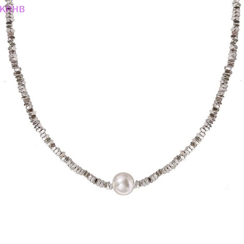 Vòng cổ Ngọc Trai Phong Cách Âu Mỹ Cá Tính Cho Nữ Mới