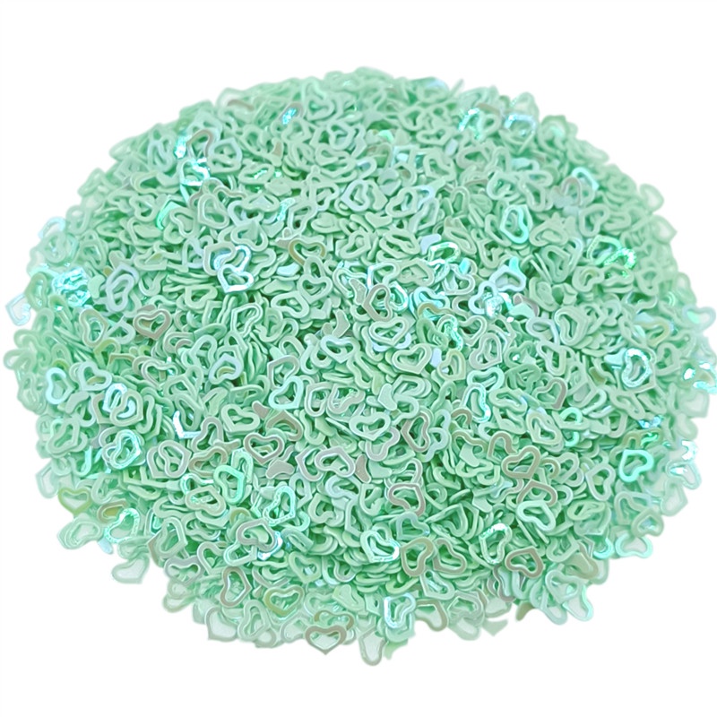 Set 2000 Hạt Kim Sa Hình Trái Tim Trang Trí Ốp Điện Thoại