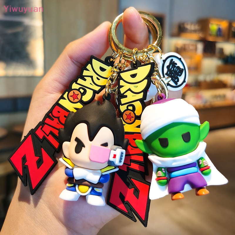 < Yiwuyuan > Móc Chìa Khóa Hình Búp Bê Anime Dragon Ball Thời Trang Dễ Thương Làm Quà Tặng Lễ Tình Nhân Mới
