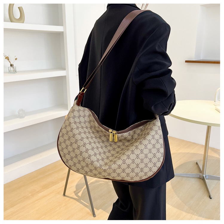 Túi Đeo Chéo In Họa Tiết Phong Cách Âu Mỹ Thời Trang Cho Nữ