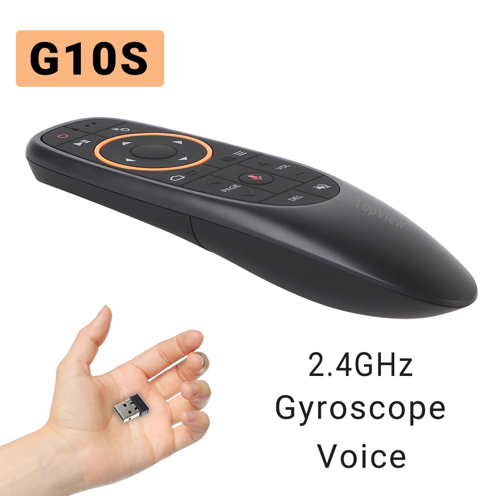 Chuột không khí G10S mới Chuột điều khiển từ xa không dây Bluetooth có giọng nói và con quay hồi chu