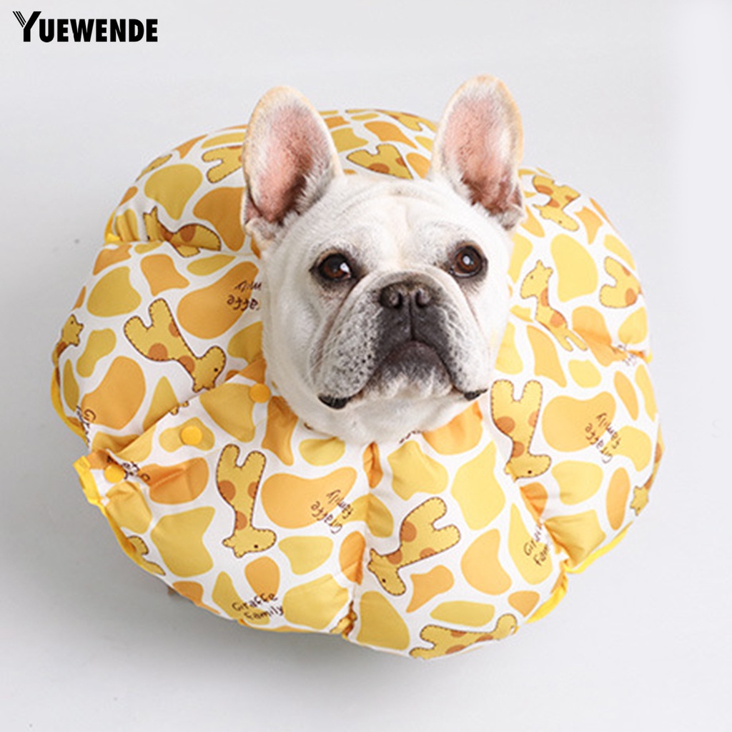 Vòng Cổ Bằng Polyester Chống Nước In Họa Tiết Hoạt Hình Dễ Vệ Sinh Cho Thú Cưng