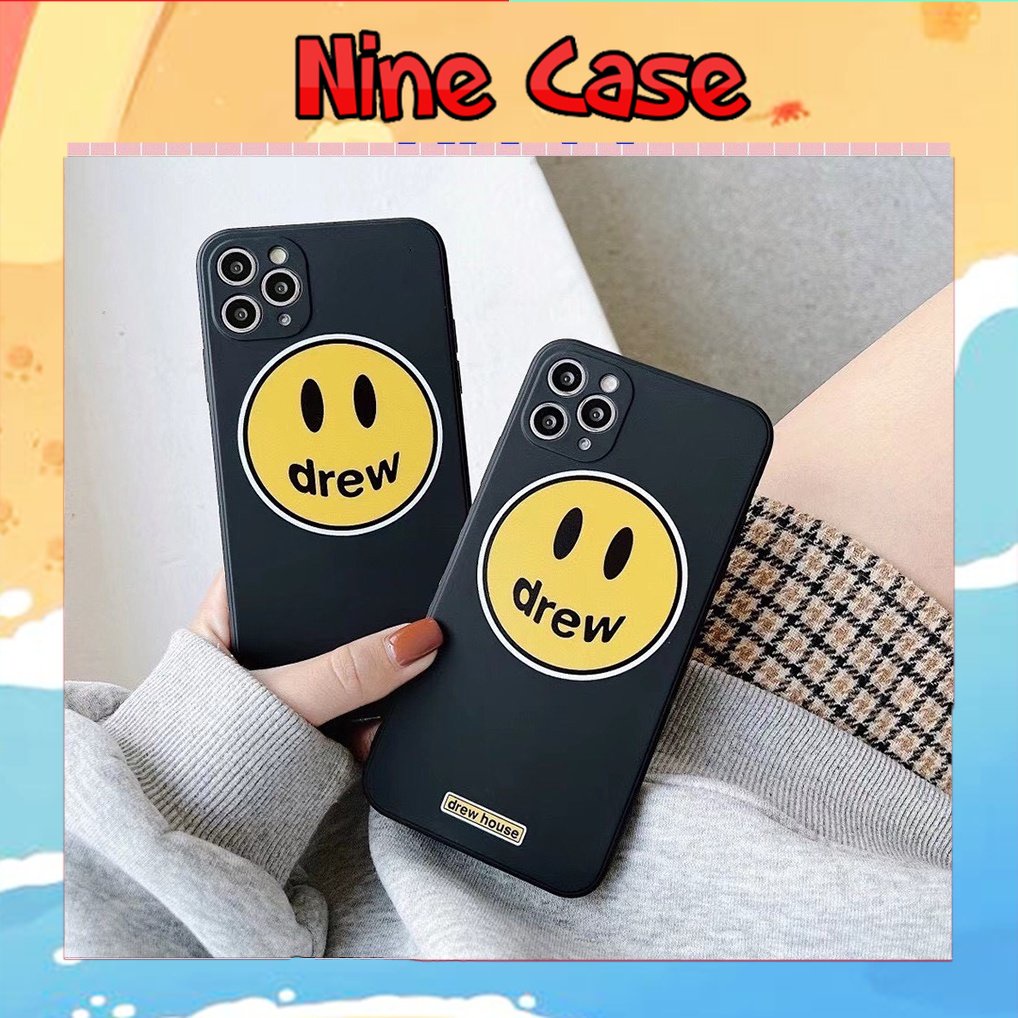 Ốp lưng cạnh vuông BVC drew 5/5s/6/6plus/6s/6splus/7/7plus/8/8plus/x/xr/xs/11/12/pro/max/plus/13/13Promax/14Promax