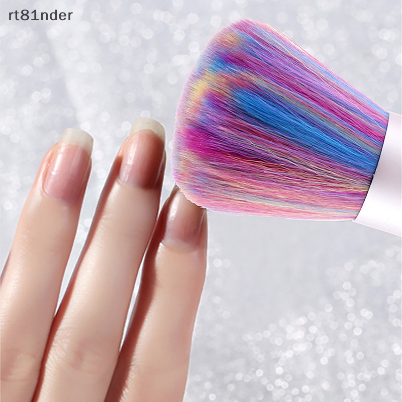 Cọ Phủi Bụi Làm Sạch Móng Tay Gel UV Mềm Mại rt