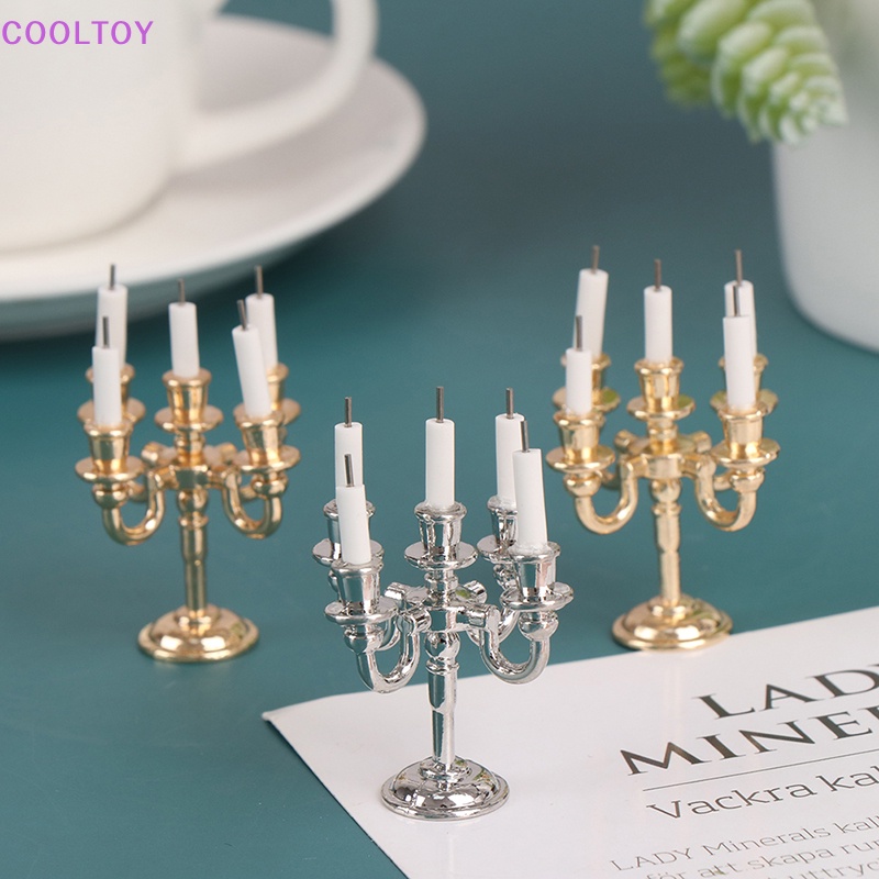 1 Cặp Tượng COOLTOY 1: 12 Mini Để Bàn Trang Trí Nhà Búp Bê