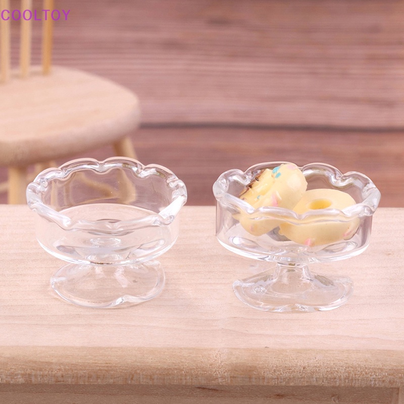 Bộ Ly Bánh Kẹo Tráng Miệng Tỷ Lệ 1: 12 Dùng Trang Trí Nhà Búp Bê