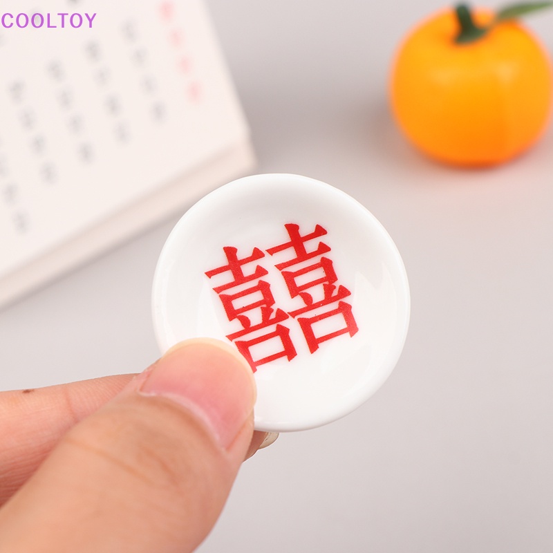 1 Đĩa Sứ Mini 1: 12 Tự Làm Đồ Trang Trí Nhà Búp Bê