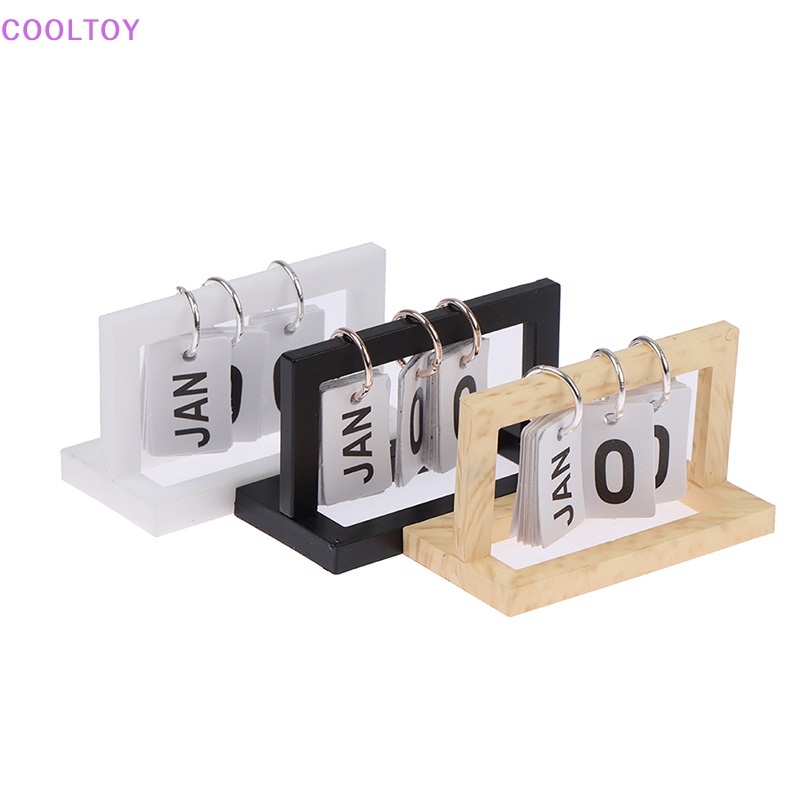 Cooltoy Lịch Để Bàn Trang Trí Nội Thất Nhà Búp Bê Kawaii