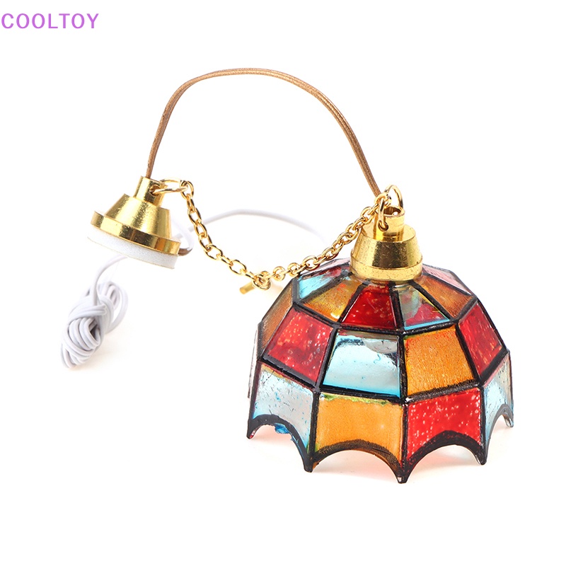 Cooltoy Mô Hình Đèn Chùm Mini Tỉ Lệ 1: 12 Trang Trí Nhà Búp Bê