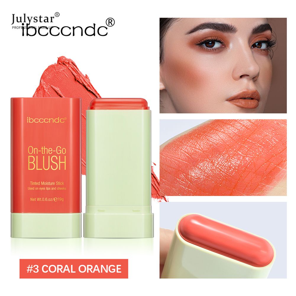 Má hồng thỏi lì JULYSTAR trang điểm tự nhiên mướt mịn