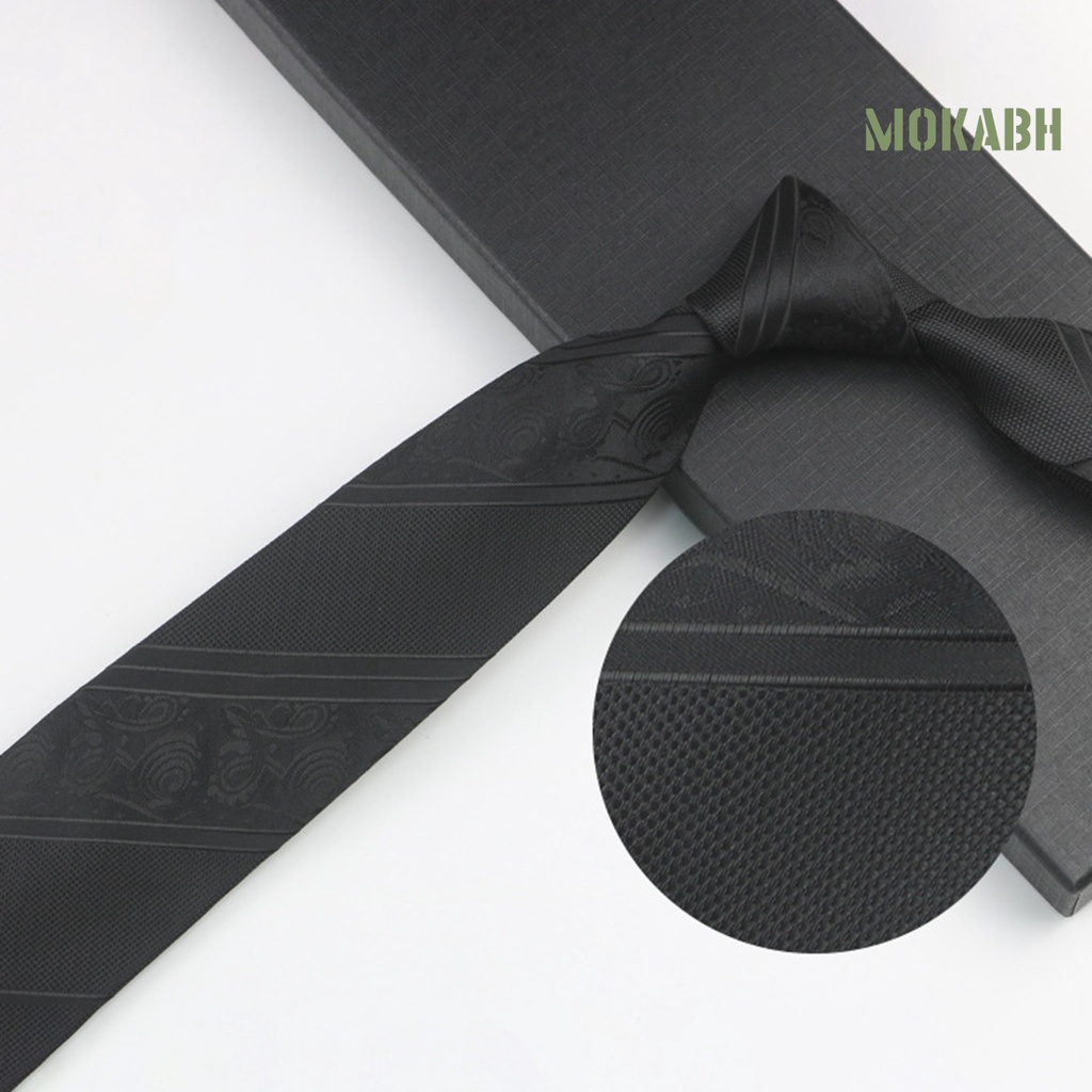 Cà Vạt [Mokabh] Điều Chỉnh Được Chống Dầu Chống Bụi Bẩn Chống Nhăn Trang Trọng Cho Văn Phòng Tiệc Lễ Hội