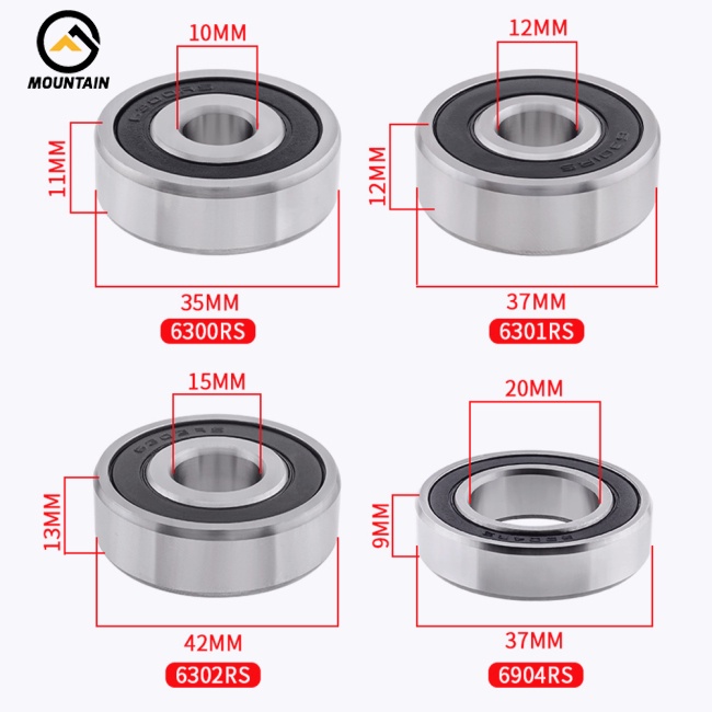 Vòng Bi Trục Bi Đa Năng Cho Xe Đạp Leo Núi 608r / 6000 / s6902rs