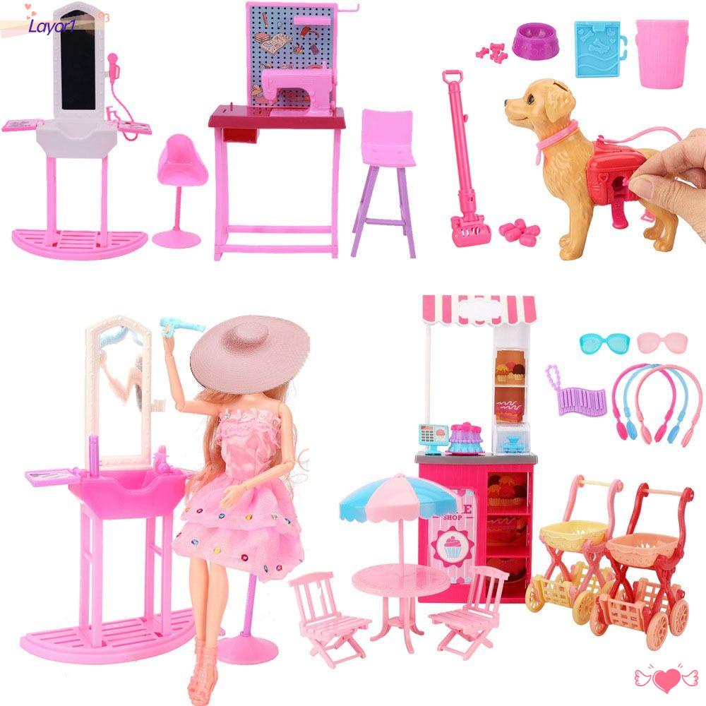 1 Bộ Phụ Kiện Đồ Chơi Cho Nhà Búp Bê 11 / 30cm