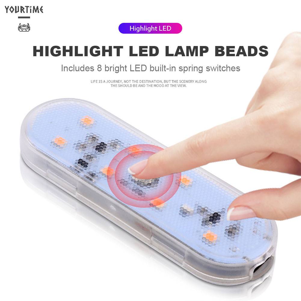 Đèn LED Sạc USB 5V Tự Động Trang Trí Nội Thất Xe Hơi