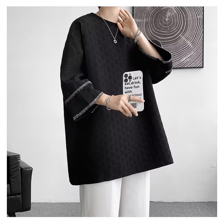 Áo Thun Tay Ngắn Chất Liệu Lụa Lạnh Thời Trang Mùa Hè Cho Nam