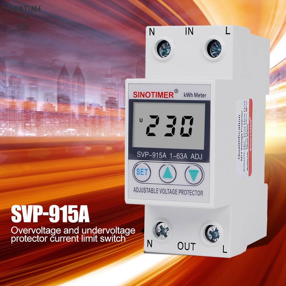 Thiết Bị Đo Điện Áp 230VAC KWH 63A / 80A Chuyên Dụng Cho Nhà Cửa