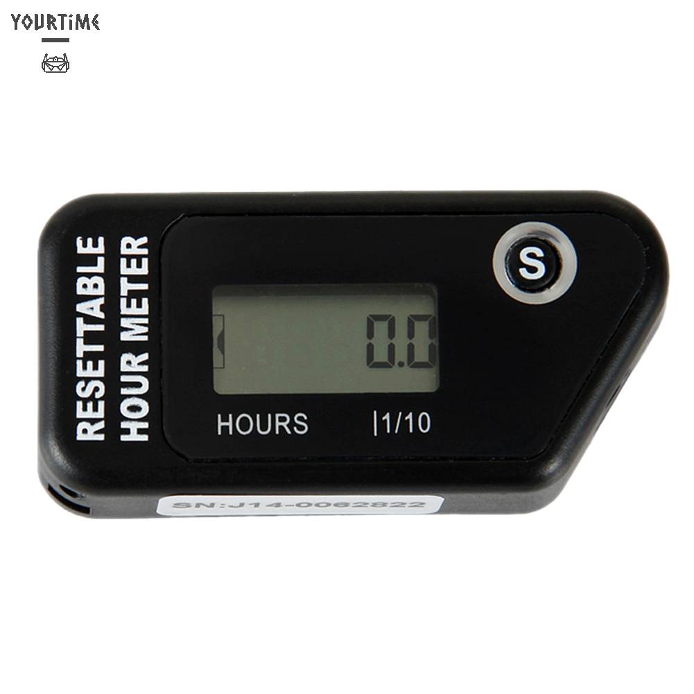 Máy Cắt Cỏ Kỹ Thuật Số LCD Chống Nước Có Thể Đặt Lại Cho Mô Tô / Xe Đạp /