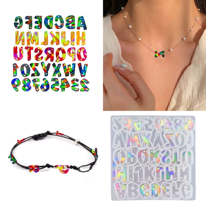 Khuôn Silicone Hình Bóng Và Bông Tai Làm Mặt Dây Chuyền Thủ Công