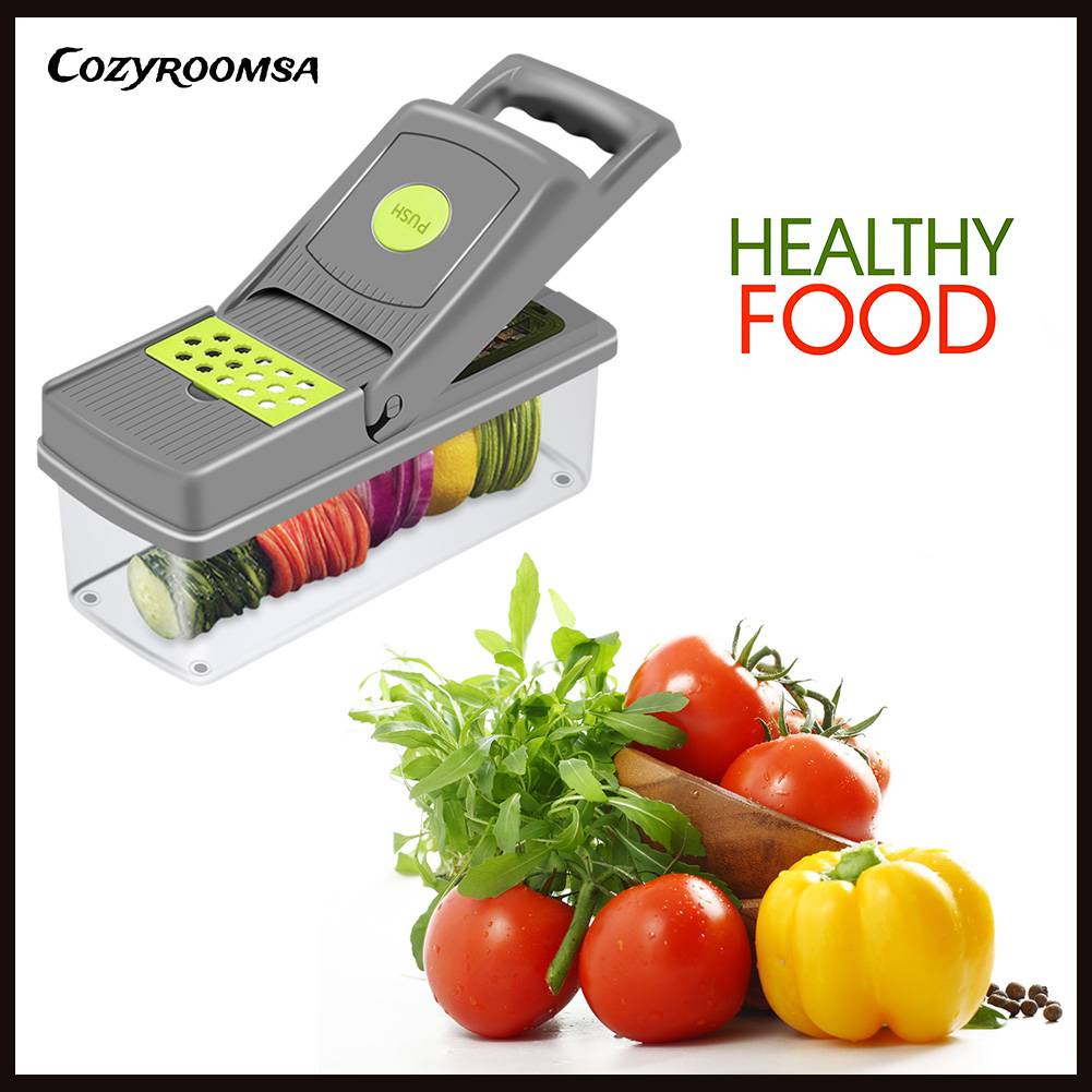 Dụng Cụ Cắt Thái Hành Tây 15 Trong 1 Tiện Dụng