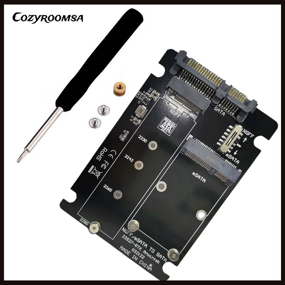 Bảng Mạch Ổ Cứng Giao Diện Kép Cho 2230 / 2242 / 2260 / 2280 M.2 NGFF SATA SSD