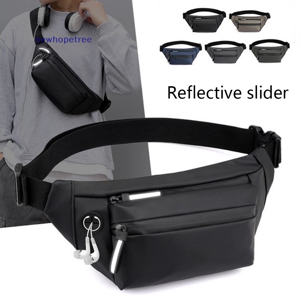 Túi Đeo Chéo Ngực Chống Thấm Nước Thời Trang Thể Thao Cho Nam