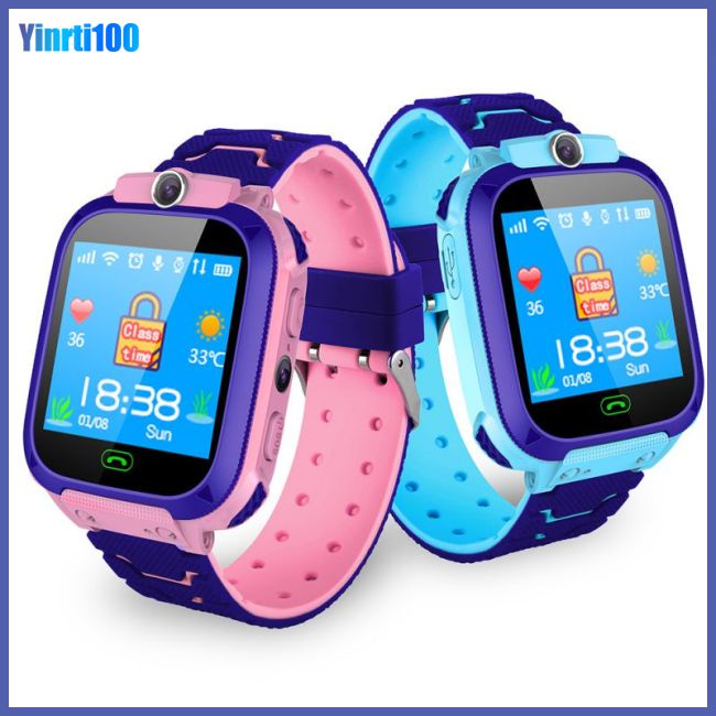 Đồng Hồ Thông Minh Yinrti Theo Dõi Sức Khỏe Kết Nối Bluetooth Cho Bé