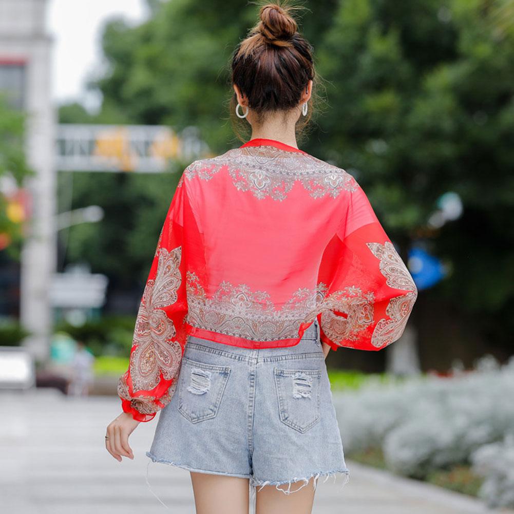 Áo Choàng Chiffon Chống Nắng Và Tia UV Thời Trang
