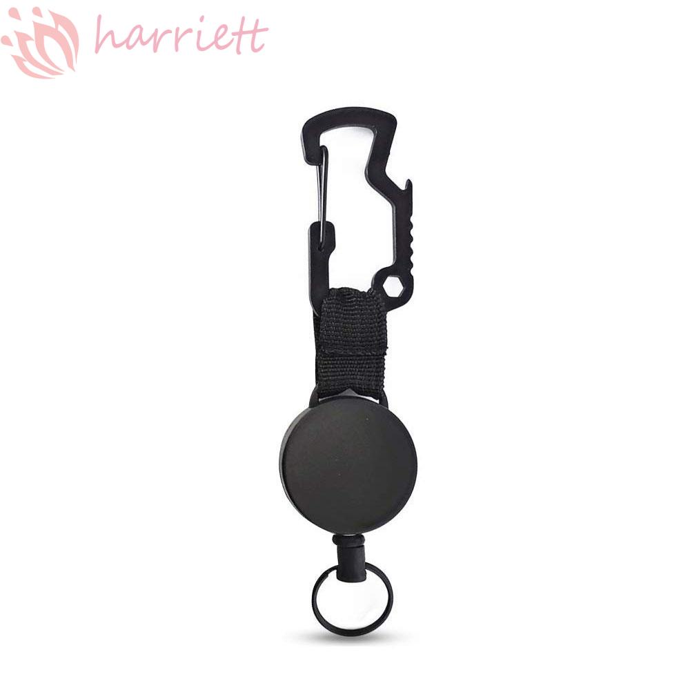 Móc Khóa Dạng Thẻ Tên Bằng Kim Loại Có Thể Thu Gọn