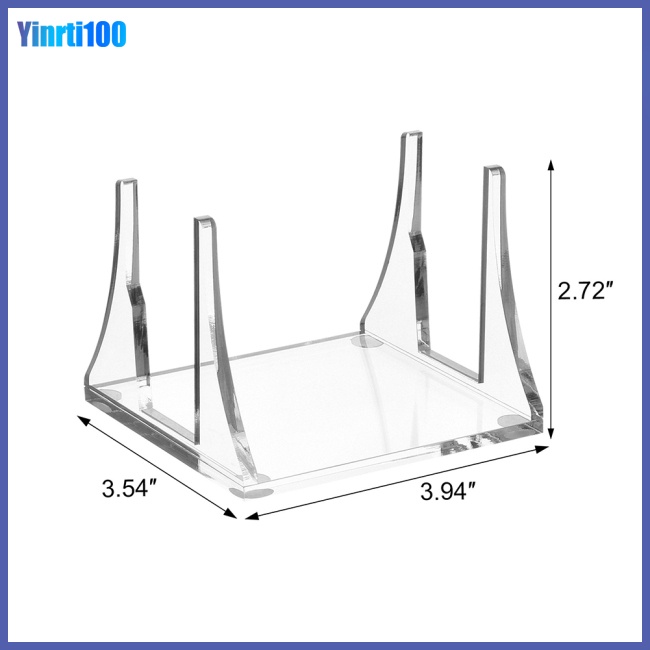 Giá Đỡ Bộ Định Tuyến / Hộp Tv Bằng Acrylic Để Bàn Tương Thích Với 2010-2020 Mac Mini