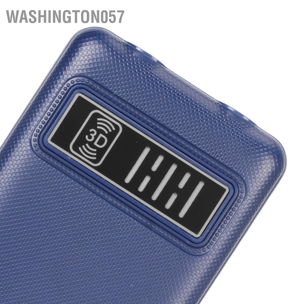 Washington057 Điện thoại GSM Dual SIM 2G đã mở khóa Màn hình 2.4in di động cao cấp Chế độ chờ kép Nút lớn Loa màu xanh với Pin 6800mah tích hợp