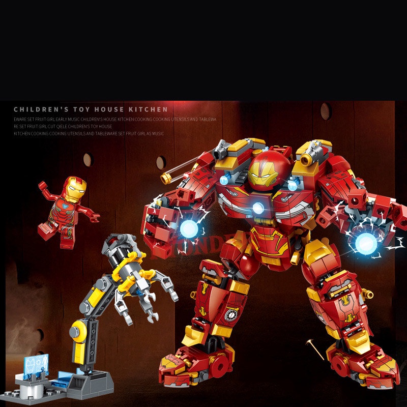 Đồ Chơi Lắp Ráp Iron Man MK44 Cho Bé