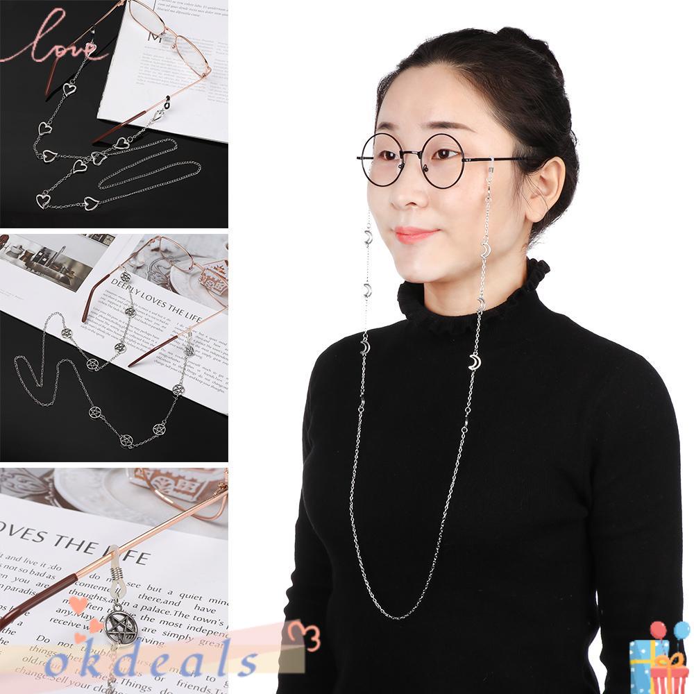 Mắt Kính Đọc Sách Bằng Kim Loại Không Trượt Phong Cách Cổ Điển