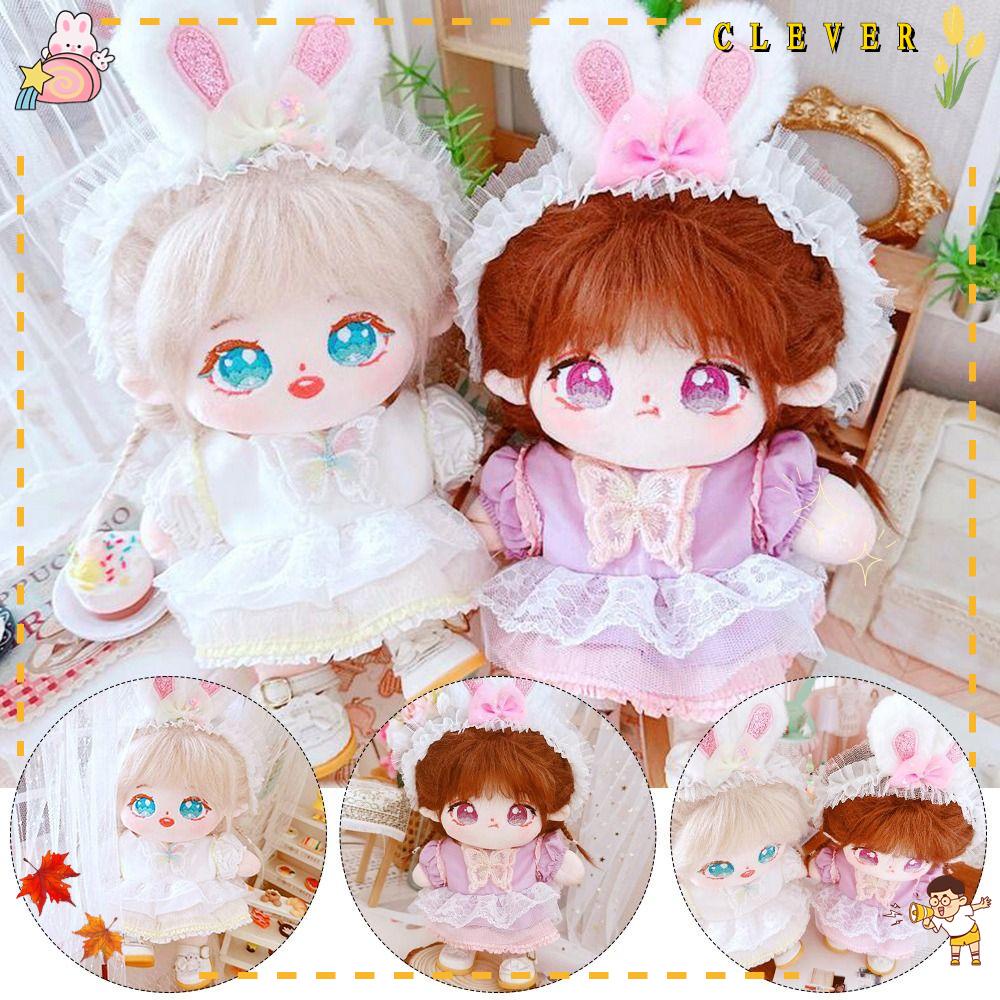 Đầm Cưới Cho Búp Bê 20cm 2 Màu Xinh Xắn